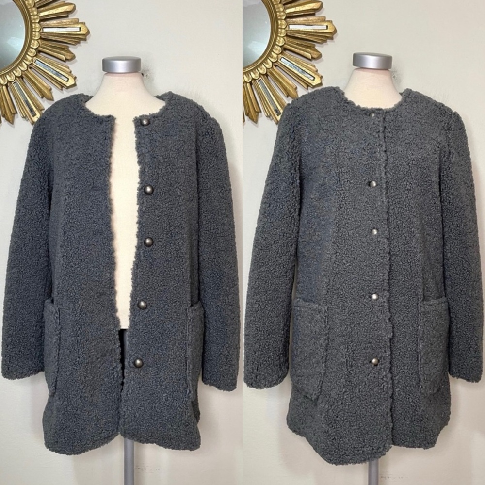 Greylin Boucle Teddy Coat